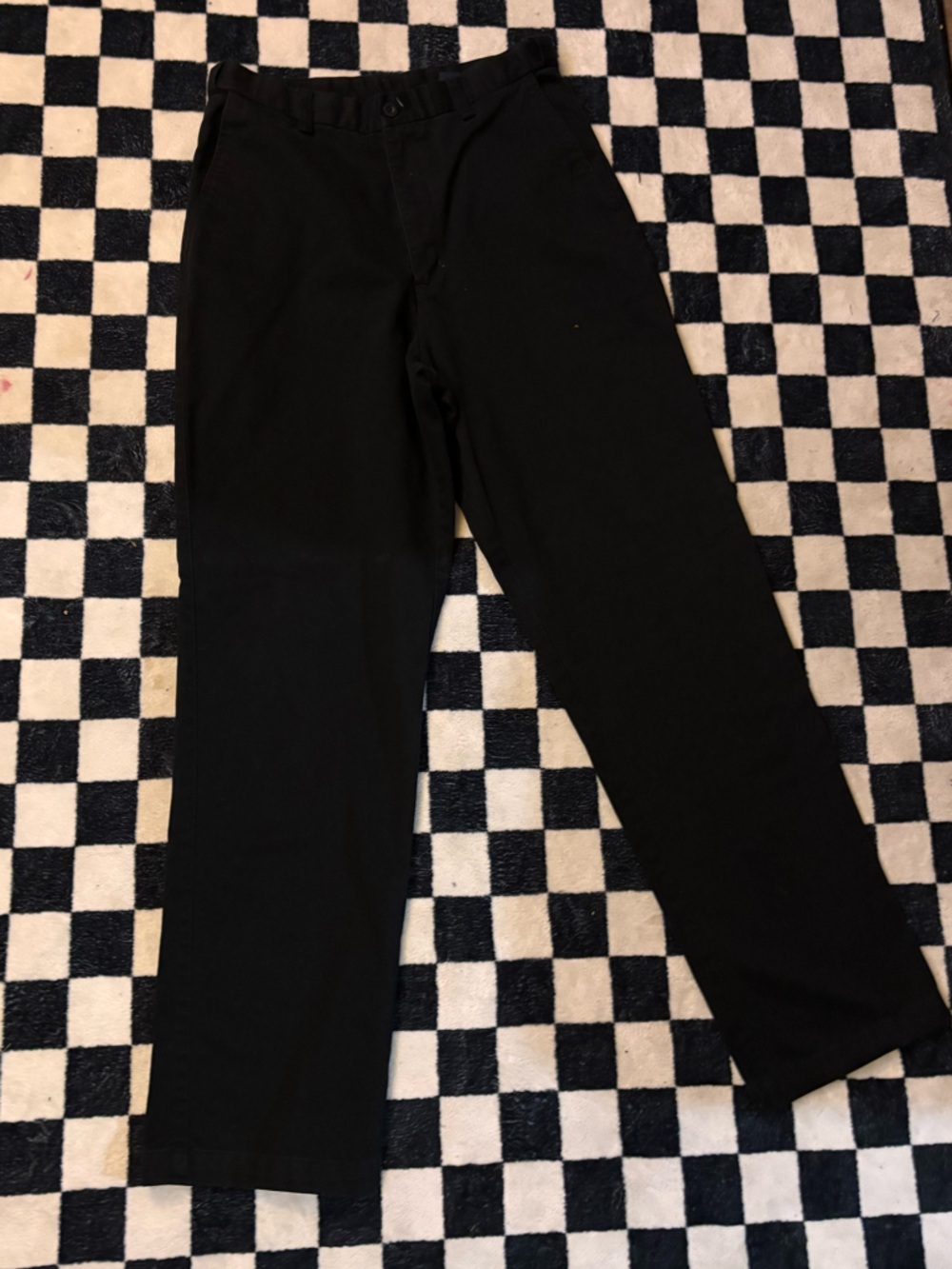 Puritan Men's Chinos in Charcoal Black - Picture 3 of 4